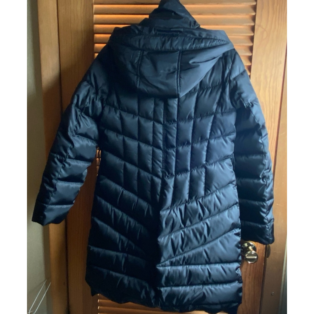 Women's Vince Camuto Puffer Jacket, Black, M - Picture 2 of 8